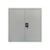 Almari Kecil 2 Pintu Paparan Kabinet Keluli Logam-3