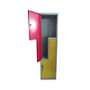 Naqshad Cusub Jimicsiga Birta Lookerka Birta Wardrobe Z-qaabeeya Locker-1