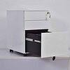 Alaabada Xafiiska Shaqada Kala Duwan 3 Drawer Steel cabinet-2