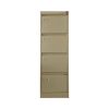 Archivador de acero amarillo de 4 cajones - LYBESTEEL