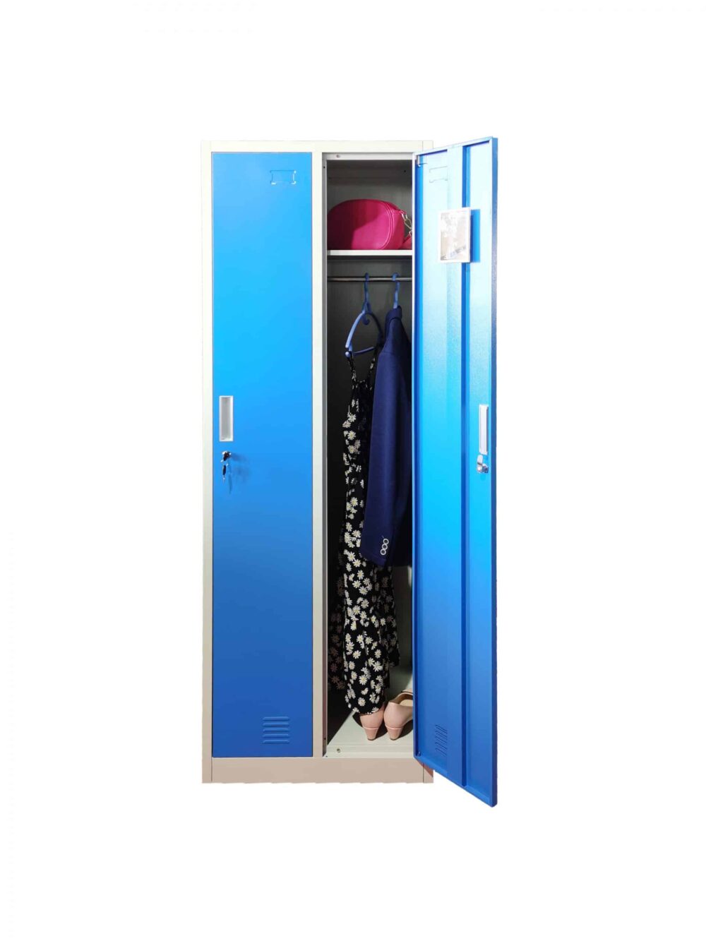 High Quality Metal Locker Clothing Storage Locker with 2 door